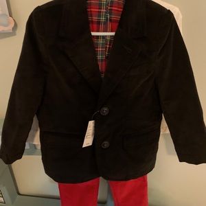 3T boys Handsome Christmas/winter outfit